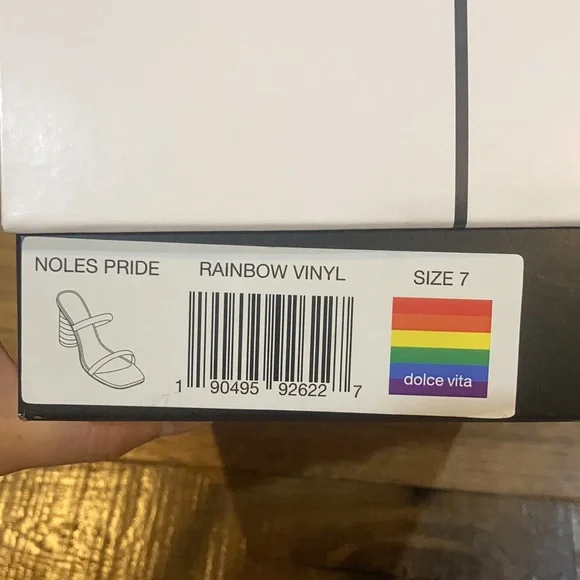 - Dolce Vita Rainbow Noles Heel Sandal - Picture 5 of 6